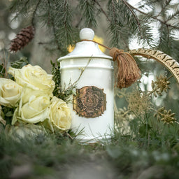 Pot d'Apothicaire 400g - (Porcelaine,blanc)